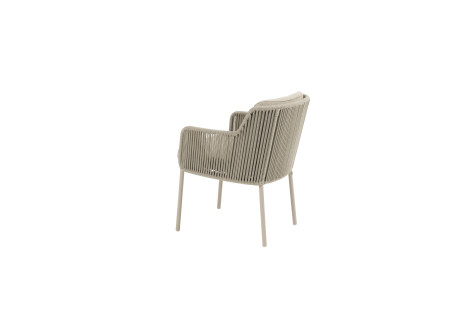 4 Seasons Bernini Chair W/cushion - Latte